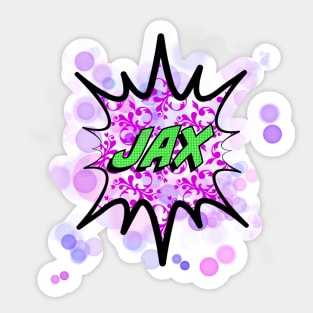 Jax Sticker